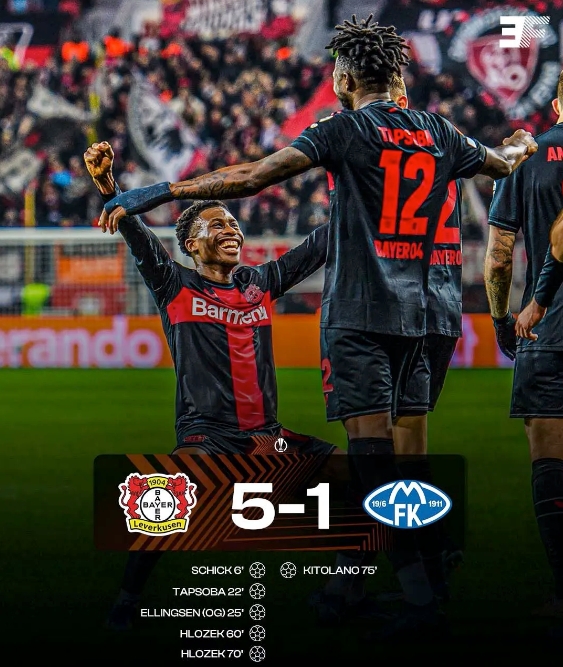 勒沃庫森全勝晉級！歐聯(lián)杯16強(qiáng)門票已拿下